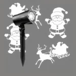 Νυχτερινός Διακοσμητικός Χριστουγεννιάτικος Γιορτινός Φωτισμός - LED Pattern Projector