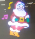 Χριστουγεννιάτικος Νυχτερινός Φωτισμός με 4 Θέματα - Remoted Led Slides Projector