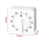 Πλαστικό Χρονόμετρο Κουζίνας – 60 Λεπτών