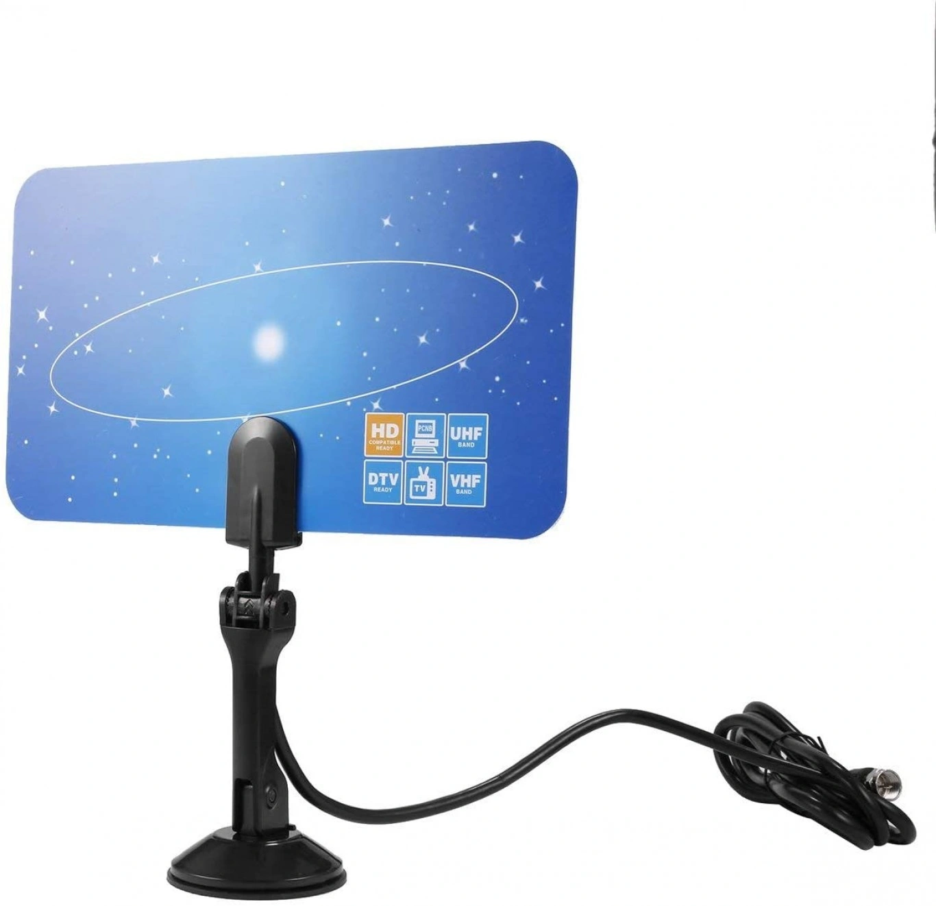 Εσωτερική Ψηφιακή HDTV Υψηλής Ευκρίνειας Κεραία Τηλεόρασης Με Βάση Εσωτερική Ψηφιακή HDTV Υψηλής Ευκρίνειας Κεραία Τηλεόρασης Με Βάση