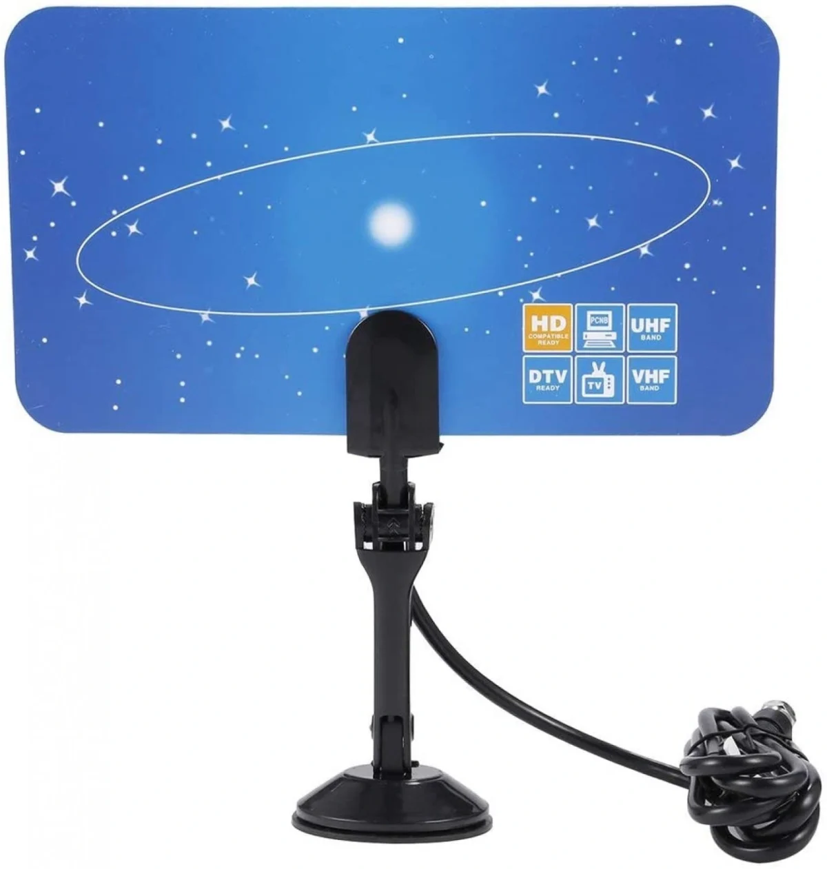 Εσωτερική Ψηφιακή HDTV Υψηλής Ευκρίνειας Κεραία Τηλεόρασης Με Βάση