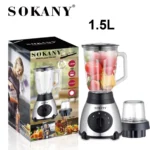 Ηλεκτρικό Μπλέντερ SOKANY SK-144 450W Inox Blender