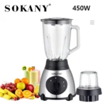 Ηλεκτρικό Μπλέντερ SOKANY SK-144 450W Inox Blender