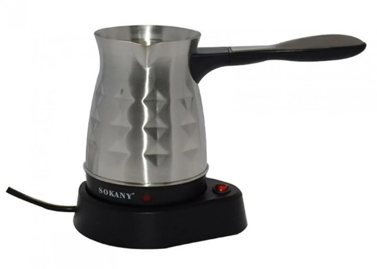 Ηλεκτρικό Μπρίκι Καφέ Inox 600W SOKANY SK-213