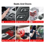 Επαγγελματικό Ψηφιακό Διαγνωστικό Αυτοκινήτου OBDII-EOBD για Mercedes Benz με Καλώδιο και Έγχρωμη Οθόνη TFT Konnwei KW460