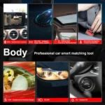 Επαγγελματικό Ψηφιακό Διαγνωστικό Αυτοκινήτου OBDII-EOBD για Mercedes Benz με Καλώδιο και Έγχρωμη Οθόνη TFT Konnwei KW460