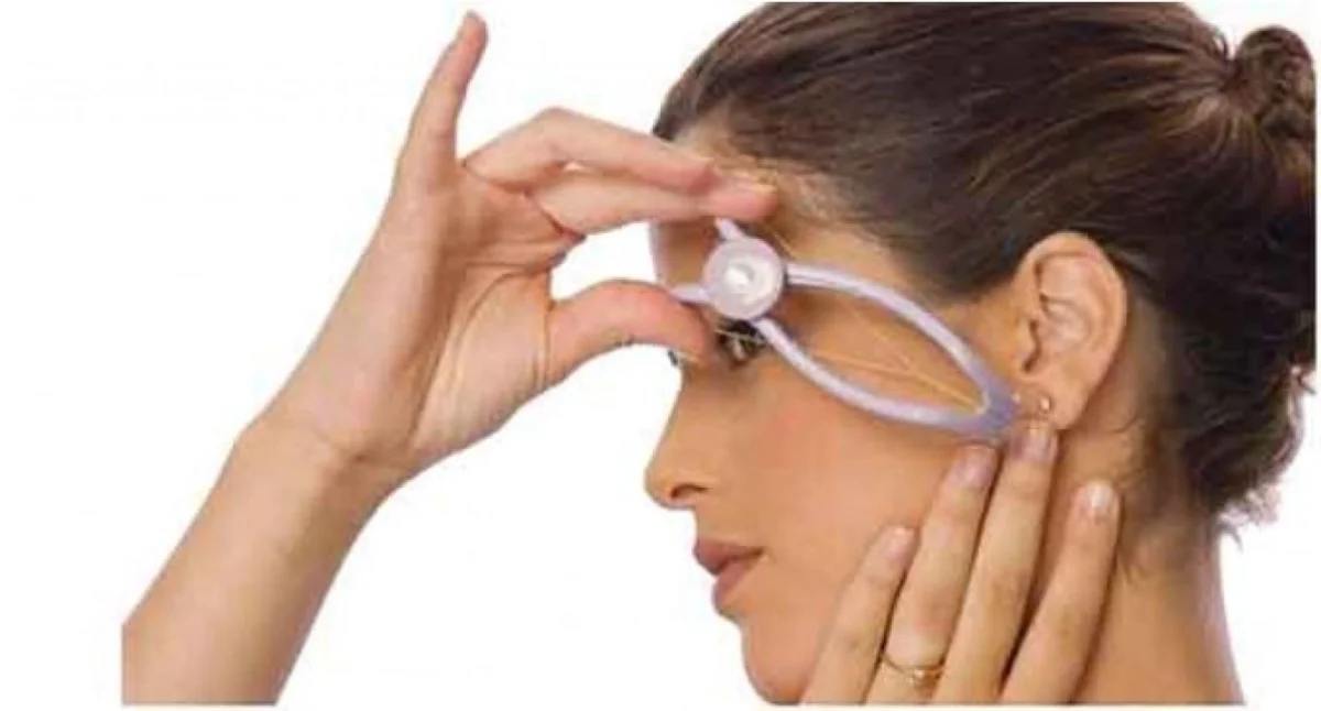 Συσκευή Αποτρίχωσης με τη μέθοδο της κλωστής-Slique Hair Threading