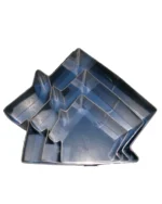 Σετ 3 Τεμαχίων Ανοξείδωτες Φόρμες Ψησίματος σε Σχήμα Σπιτιού