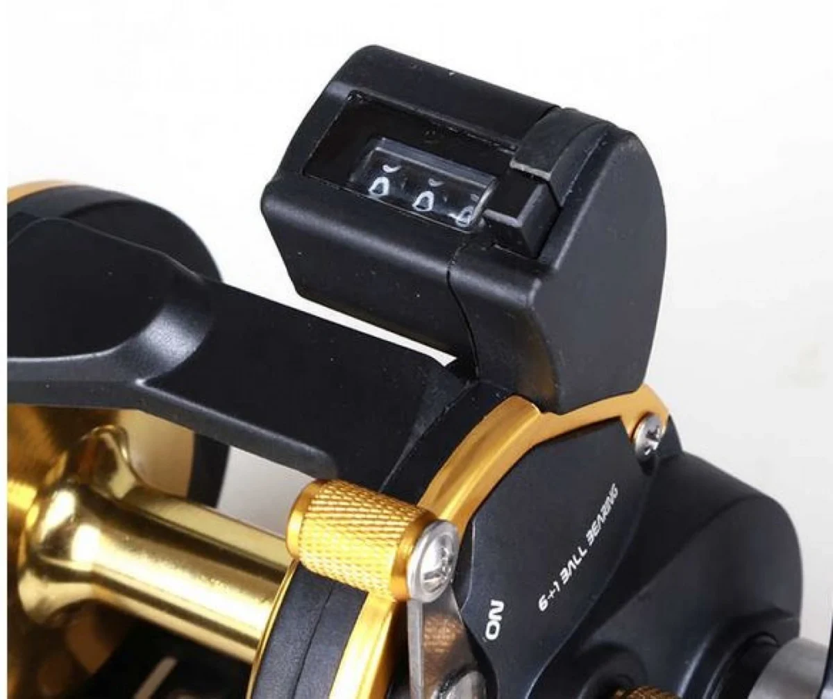 Μηχανισμός για Καλάμι Ψαρέματος για Καθετή / Jigging με 7 Ρουλεμάν & Μετρητή Singnol STCL30L