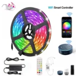 Αδιάβροχη Αυτοκόλλητη SMART Wi-Fi Ταινία LED 5050RGB 5m