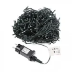 Αδιάβροχα Χριστουγιεννιάτικα Λαμπάκια 600 LED με Πράσινο Καλώδιο 45m - Rgb Πολύχρωμο