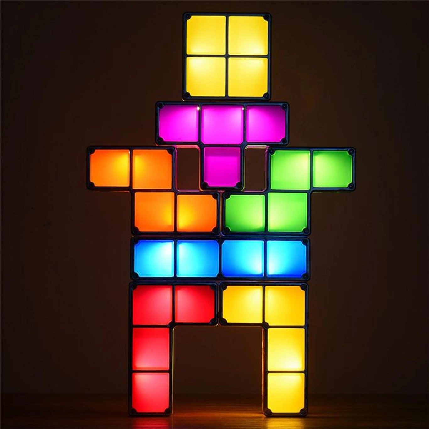 LED Διακοσμητικά Τουβλάκια Tetris - Επιτραπέζιο Παιχνίδι Exciting Brick Game Light LED Διακοσμητικά Τουβλάκια Tetris - Επιτραπέζιο Παιχνίδι Exciting Brick Game Light