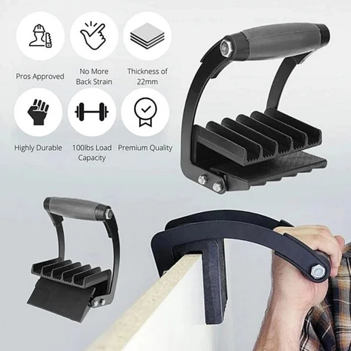 Λαβή Μεταφορέας Πάνελ Gorilla Greeper LY-24928.