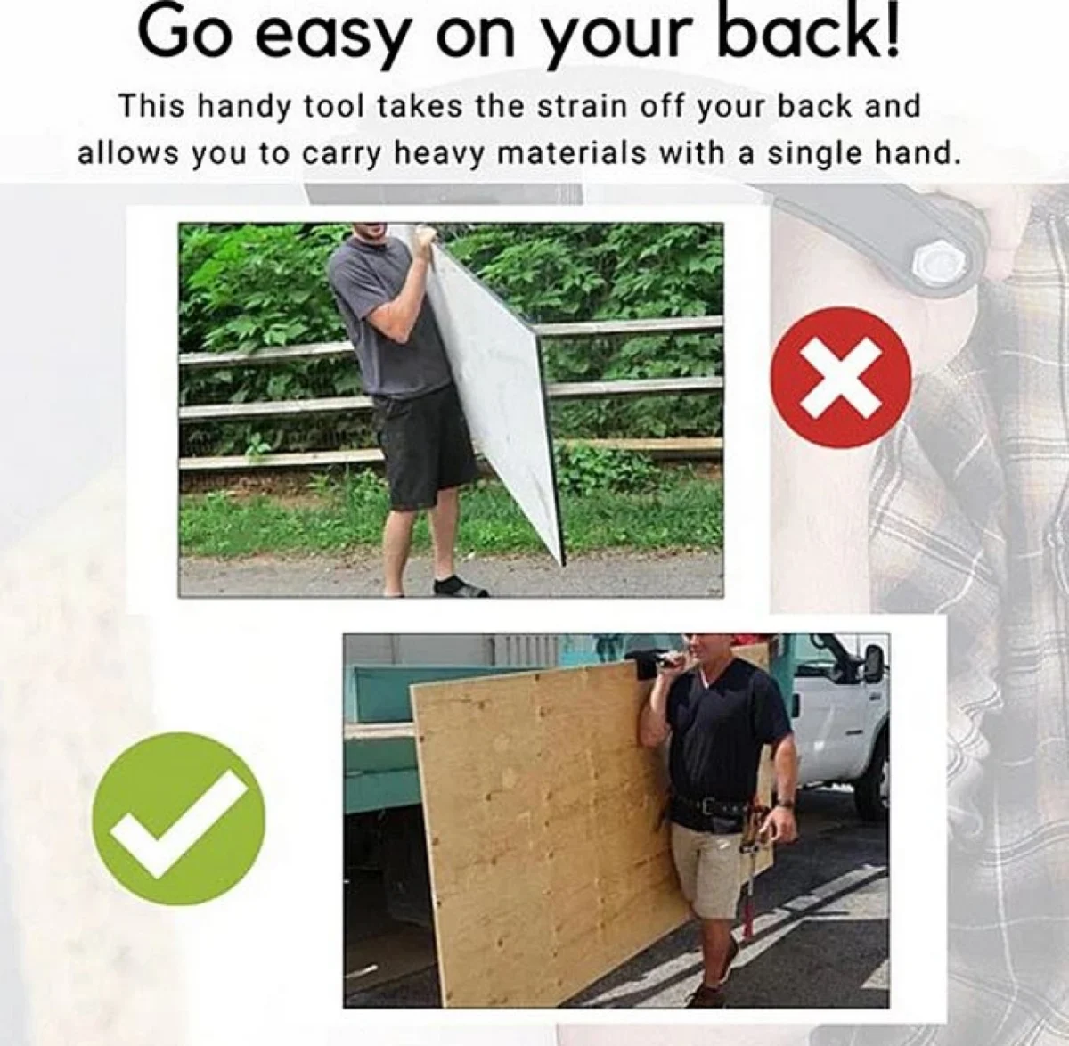 Λαβή Μεταφορέας Πάνελ Gorilla Greeper LY-24928.