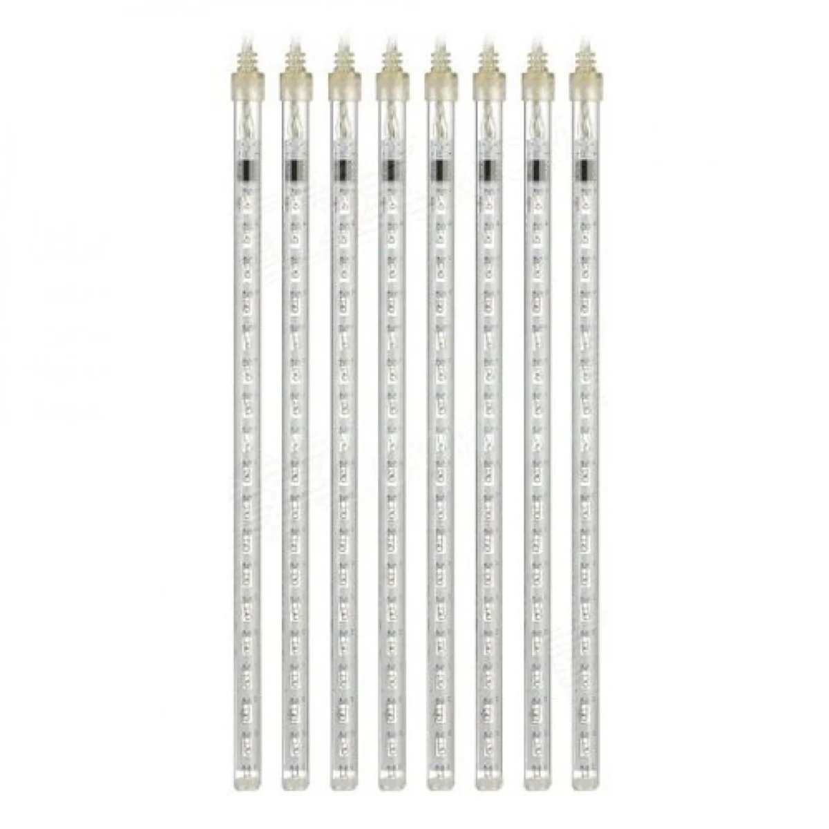 Χριστουγεννιάτικη LED Βροχή Μετεωριτών 8 Τεμάχια x 50cm Πολύχρωμο Rgb