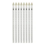 Χριστουγεννιάτικη LED Βροχή Μετεωριτών 8 Τεμάχια x 50cm Πολύχρωμο Rgb