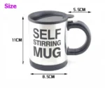 Self Stirring Mug - η Κούπα που Ανακατεύει τον Καφέ με το Πάτημα ενός Κουμπιού