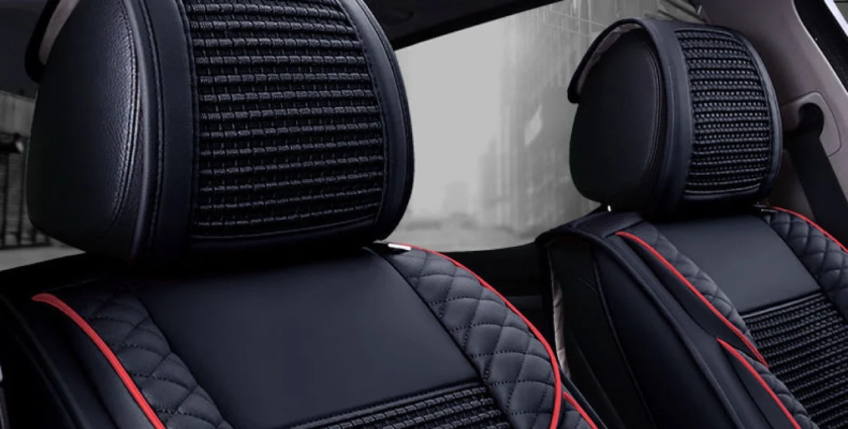 Πλήρες Σετ - Pu Leather Ανατομικά Καλύμματα Καθισμάτων Αυτοκινήτου 11 Τεμάχια DR-8010-BL