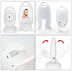 Ασύρματο Ψηφιακό Baby Video Monitor Αμφίδρομη Ενδοεπικοινωνία Μωρού 2,4GHz