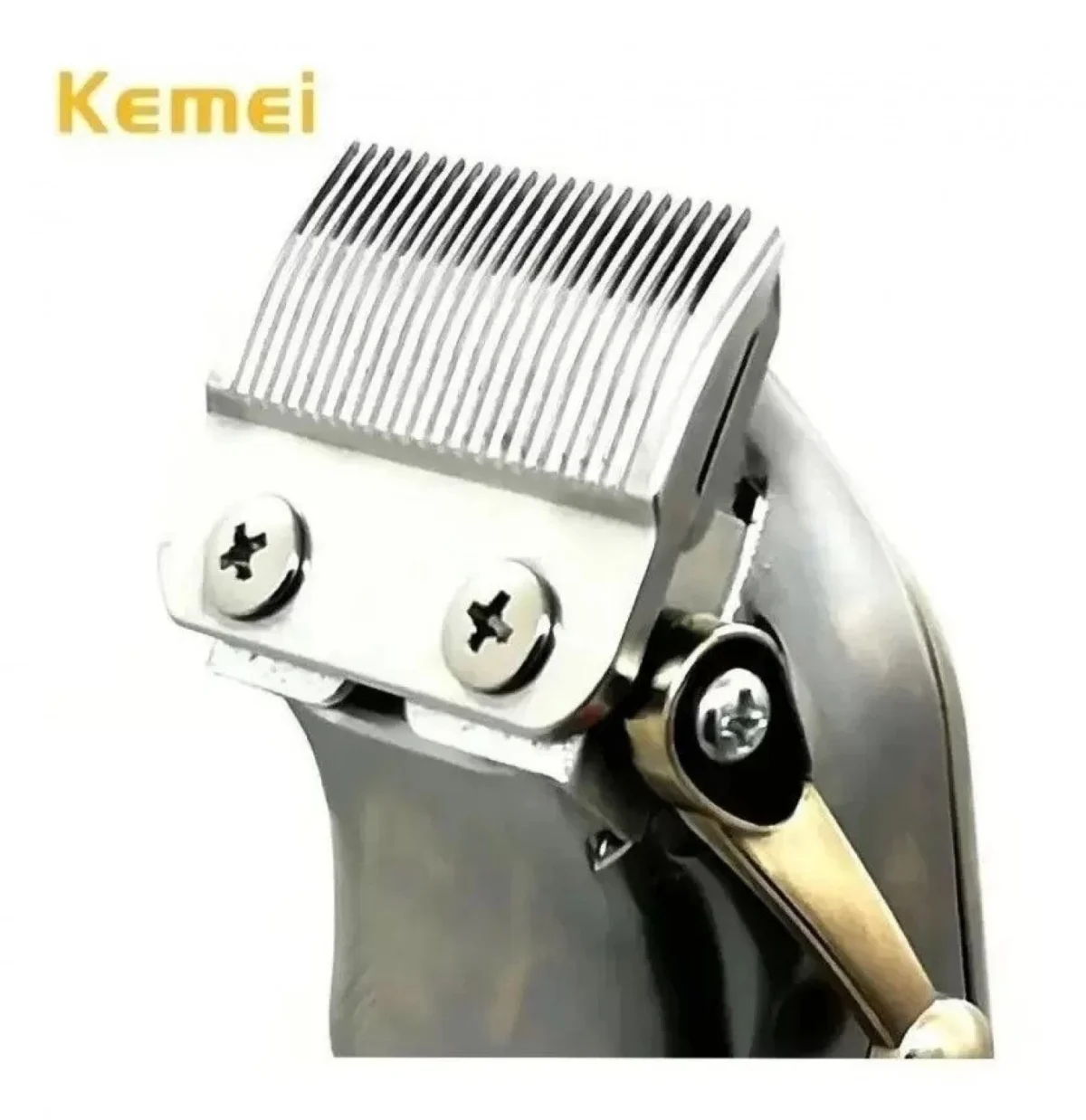 Επαγγελματική Επαναφορτιζόμενη Μεταλλική Κουρευτική Μηχανή με 210 Λεπτά Συνεχούς Λειτουργίας και LCD Οθόνη Kemei KM-1993