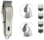 Επαγγελματική Επαναφορτιζόμενη Μεταλλική Κουρευτική Μηχανή με 210 Λεπτά Συνεχούς Λειτουργίας και LCD Οθόνη Kemei KM-1993