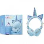 Bluetooth Ασύρματα Παιδικά Ακουστικά On Ear Unicorn με Ενσωματωμένο Μικρόφωνο σε Διάφορα Χρώματα