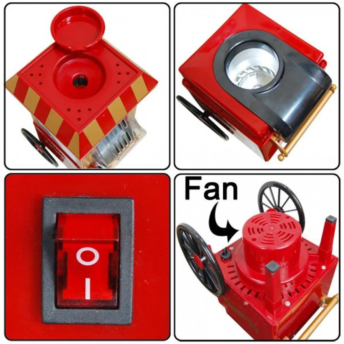 Παραδοσιακή Μηχανή Παρασκευής Ποπ Κορν - Old Fashioned Pop Corn Machine