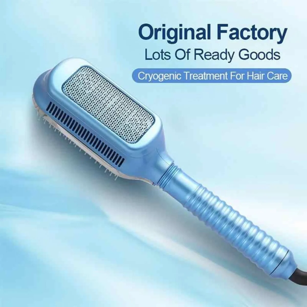 Βούρτσα Ισιωτική Κρυοθεραπείας Μαλλιών AntiFrizz για Ενίσχυση & Ενυδάτωση - Cold Hair Straightener Brush