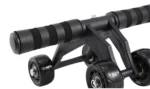 Ρόδα και Μπάρα Εκγύμνασης Σώματος Abdominal Wheel με 4 Τροχούς
