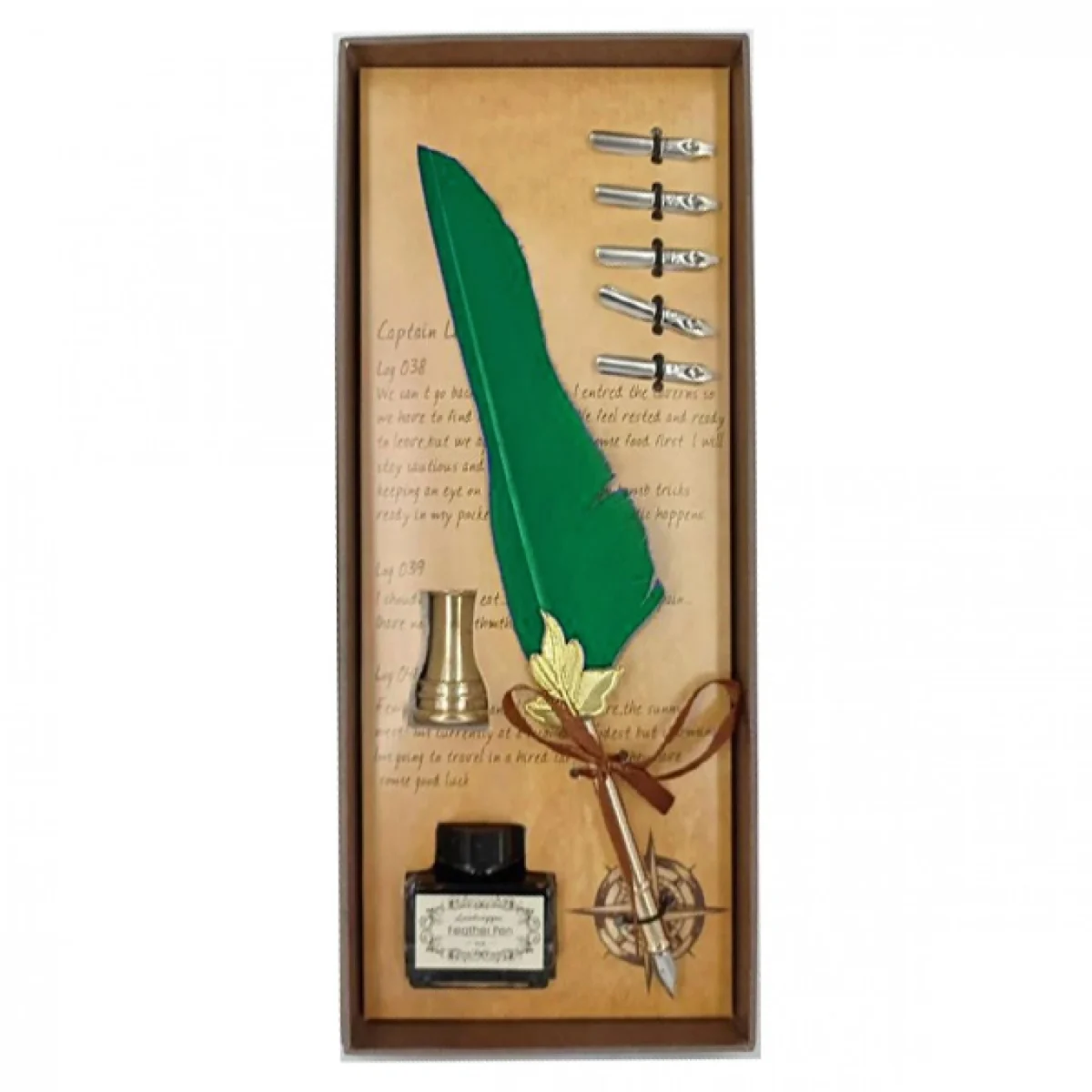 Πένα Καλλιγραφίας με Φτερό - Classic Dipping Feather Pen