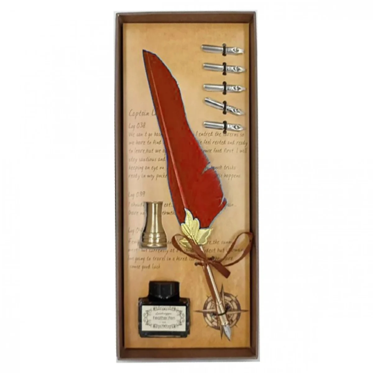 Πένα Καλλιγραφίας με Φτερό - Classic Dipping Feather Pen