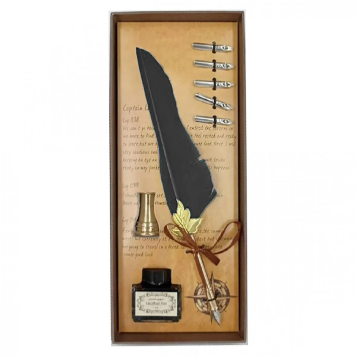 Πένα Καλλιγραφίας με Φτερό - Classic Dipping Feather Pen