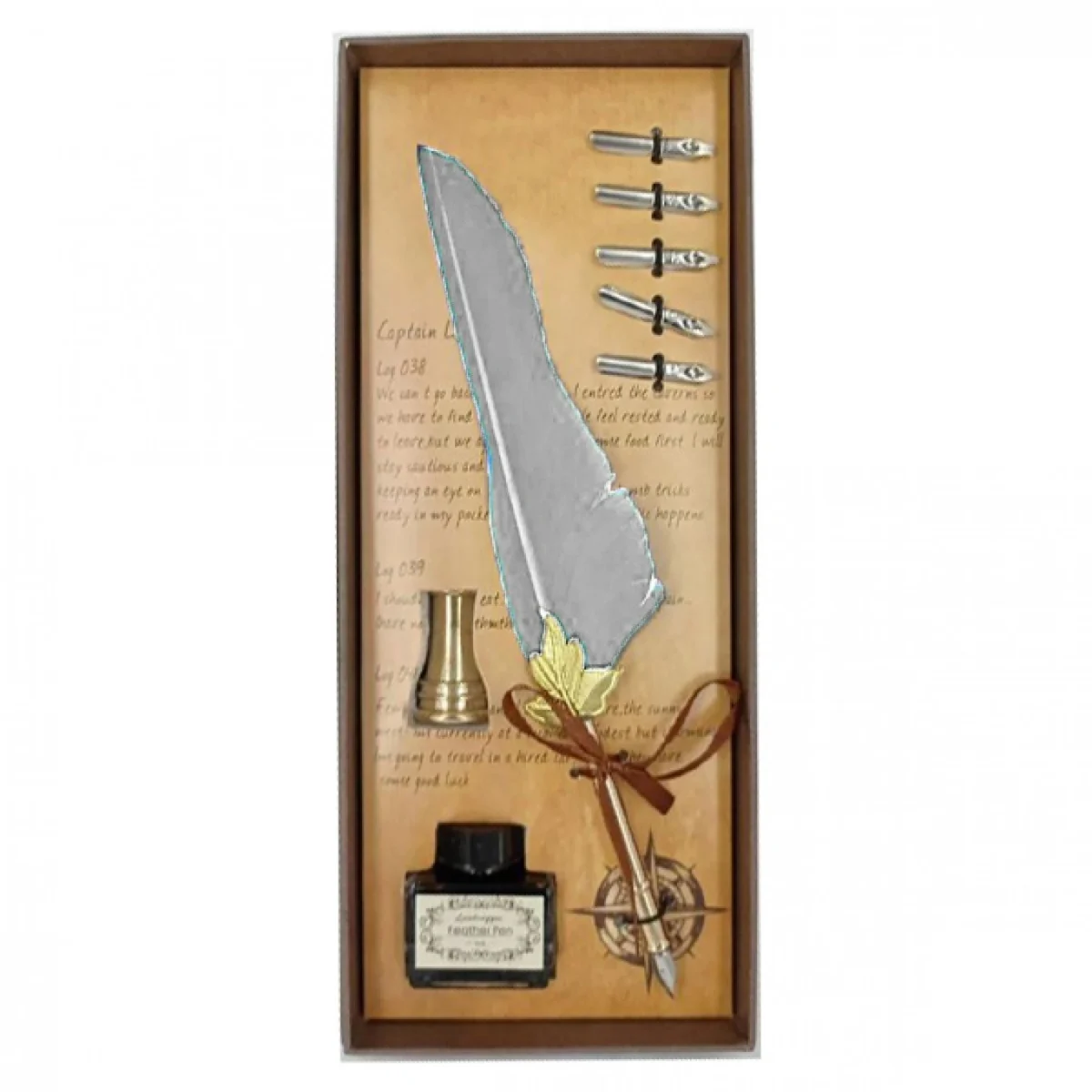 Πένα Καλλιγραφίας με Φτερό - Classic Dipping Feather Pen