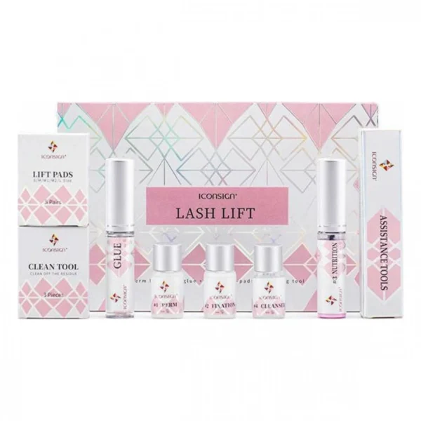 Lash Lift ICONSIGN® - Επαγγελματικό Σετ Ανύψωσης Περμανάντ Βλεφαρίδων για Μόνιμη Ανόρθωση - Perming Kit