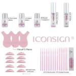 Upgraded Κιτ Lash Lift ICONSIGN® - Επαγγελματικό Σετ Ανύψωσης Περμανάντ Βλεφαρίδων για Μόνιμη Ανόρθωση - Perming Kit
