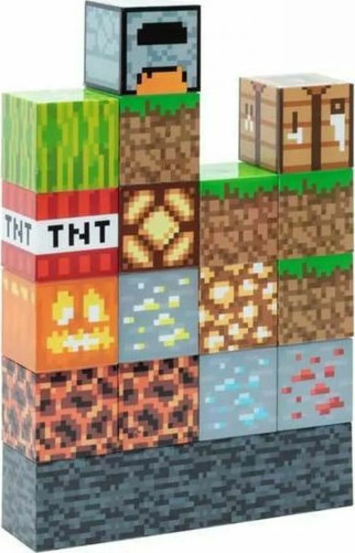 Minecraft Διακοσμητικό Φωτιστικό LED USB Blocks OEM.