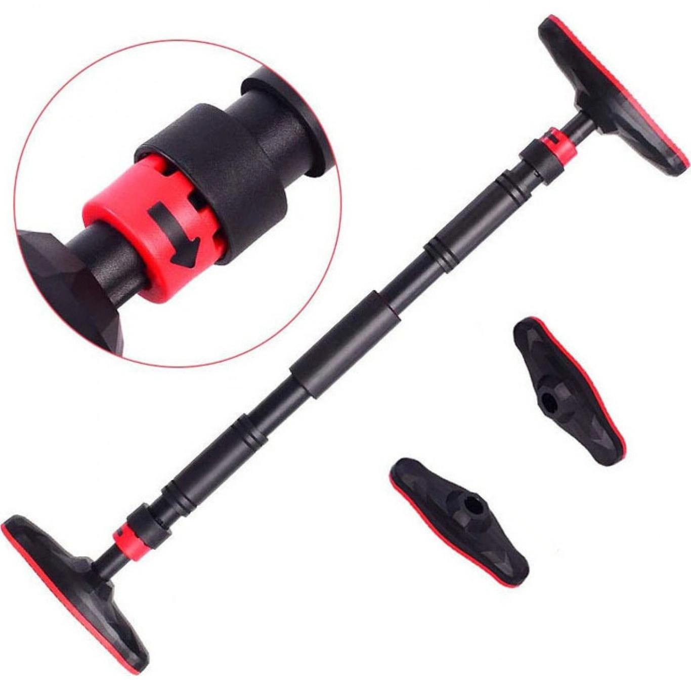 Μονόζυγο Πόρτας 65-100εκ με Αντιολισθητικές Λαβές Μονόζυγο Πόρτας 65-100εκ με Αντιολισθητικές Λαβές