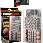 Επιτοίχια Θήκη για 93 Μπαταρίες με Ελεγκτή Μπαταριών - Για AAA, AA, C, D, 9V, Flat