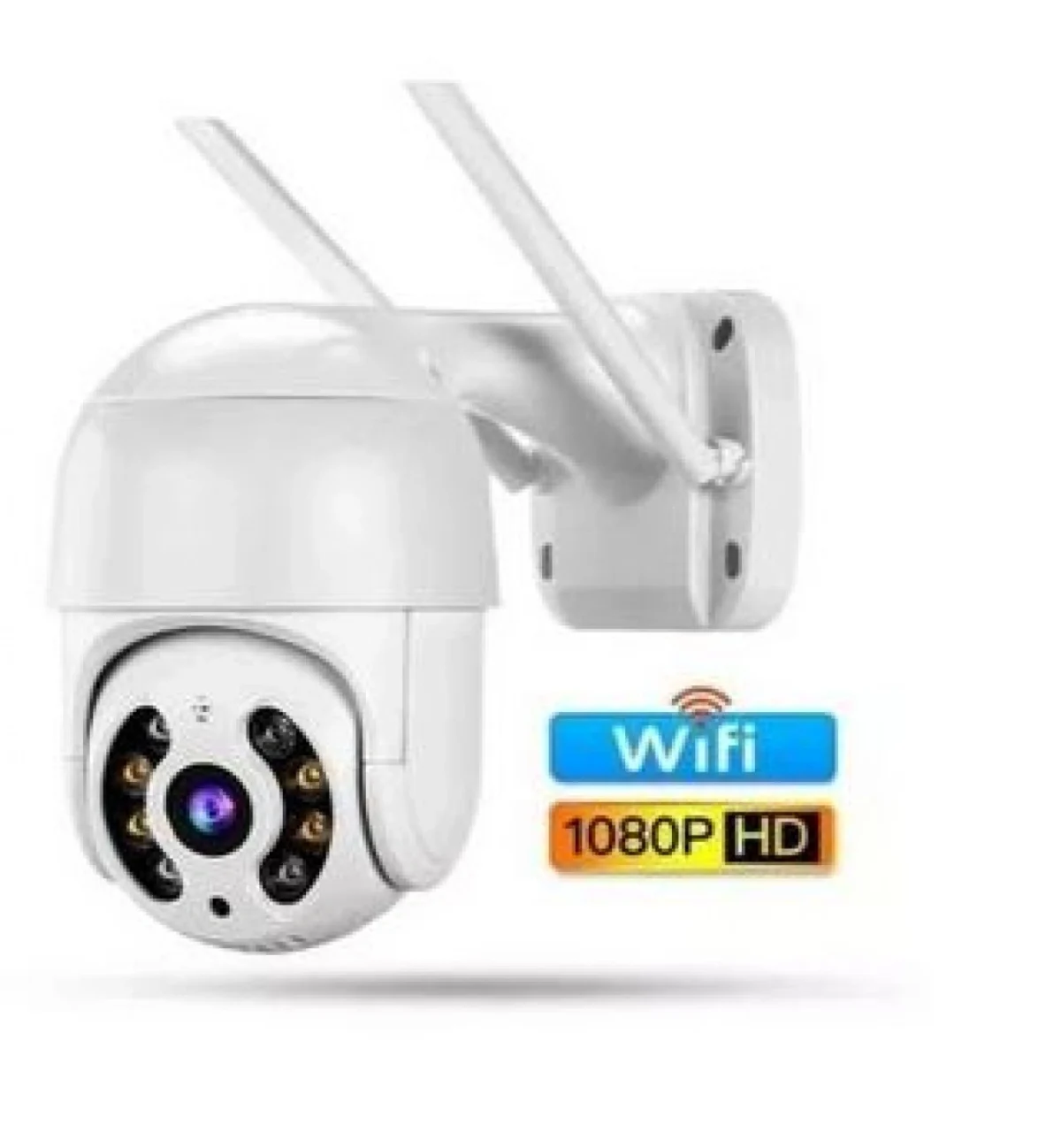 Αδιάβροχη Ασύρματη IP WiFi Κάμερα FHD 1080p με Νυχτερινή Λήψη, Tracking Ανιχνευτή Κίνησης, Ειδοποίηση στο Κινητό, Mic, Ηχείο.