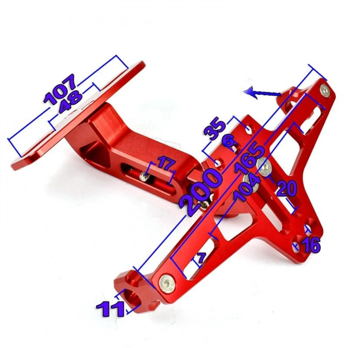 Αναδιπλούμενη Βάση Πινακίδας Universal DX-60