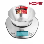 Ηλεκτρονική Ψηφιακή Ζυγαριά Κουζίνας Ακριβείας με Μεγάλο Ανοιξείδωτο Μπολ και Οθόνη LCD HM-1280
