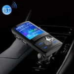 Bluetooth Fm Transmitter Αναμεταδοτής Κινητού στα Ηχεία Αυτοκινήτου & Φορτιστής με 2 USB Θύρες.