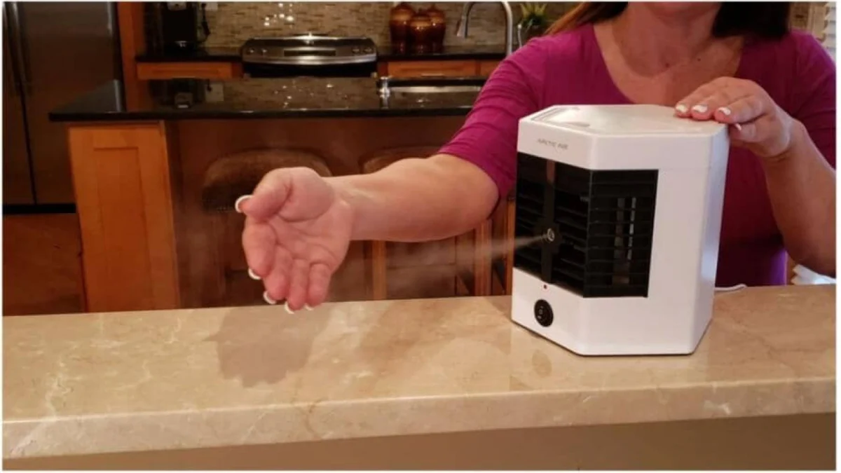 Φορητό Κλιματιστικό Ανεμιστήρας Υδρονέφωσης & Υγραντήρας με Τεχνολογία Εξάτμισης- Arctic Air 2x