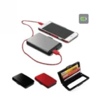 Πορτοφόλι Ασφαλείας Καρτών RFID & Powerbank USB 2 σε 1 - E-Charge Wallet