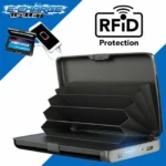 Πορτοφόλι Ασφαλείας Καρτών RFID & Powerbank USB 2 σε 1 - E-Charge Wallet