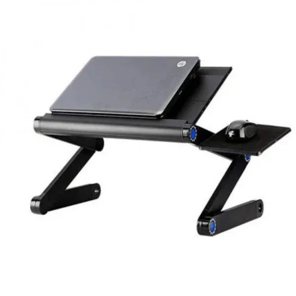 Εργονομικό Τραπεζάκι Laptop T9 με Μεταλλικό Σκελετό και Ανεμιστήρα Ψύξης