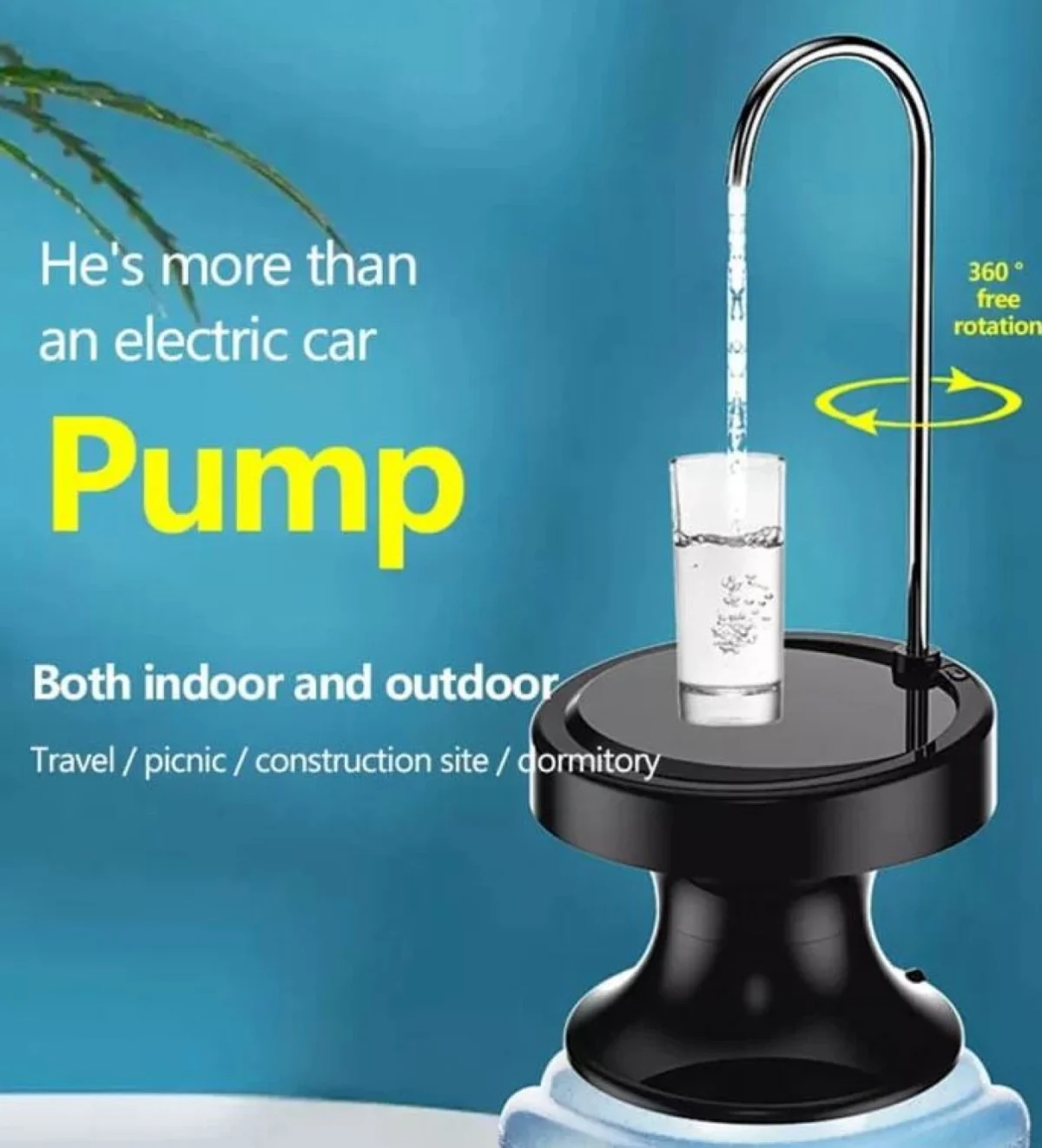 Επαναφορτιζόμενη Αυτόματη Αντλία - Διανεμητής Νερού Automatic Water Dispenser ZSW-C06