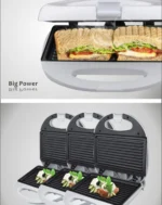 DSP® Τοστιέρα / Γκριλιέρα με Ραβδωτές Πλάκες 750W - Sandwich Maker