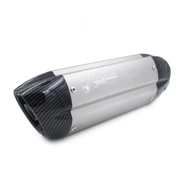 Τελικό Εξάτμισης 37-53mm Ανοξείδωτο Ατσάλι με Carbon τύπου MIVV
