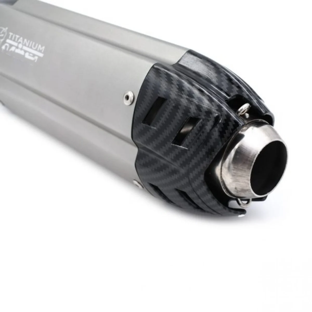 Τελικό Εξάτμισης 37-53mm Ανοξείδωτο Ατσάλι με Carbon τύπου MIVV